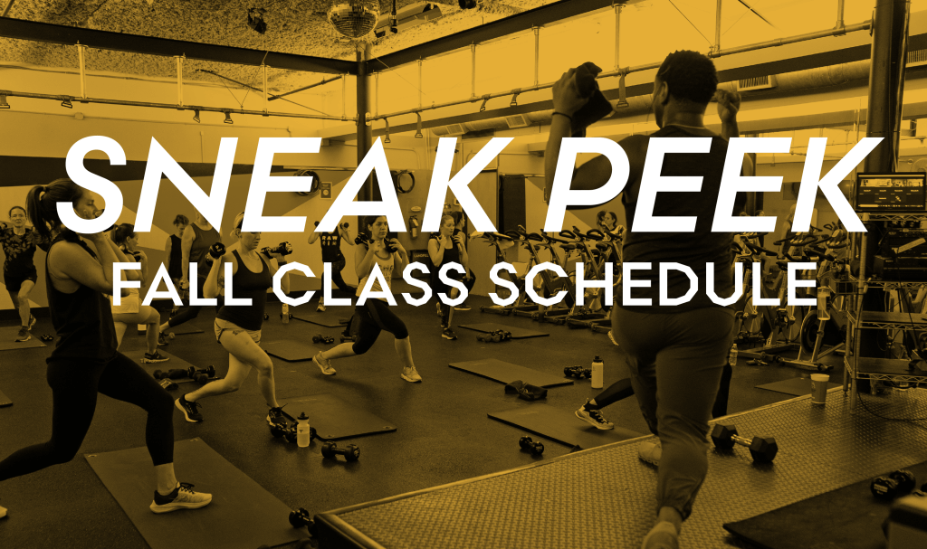 Fall Class Schedule Preview Castle Hill Fitness Gym Spa Austin TX