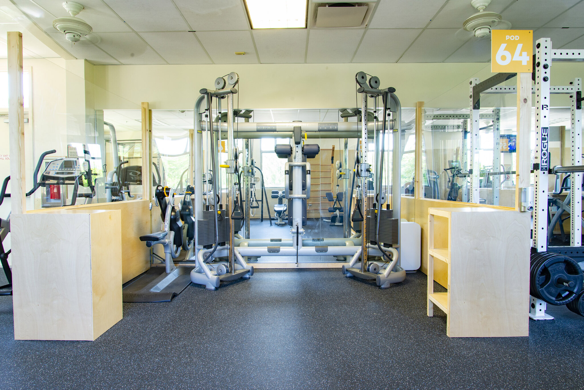 Pod Profile: Main Gym Pod 64 - Castle Hill Fitness Gym & Spa - Austin, TX