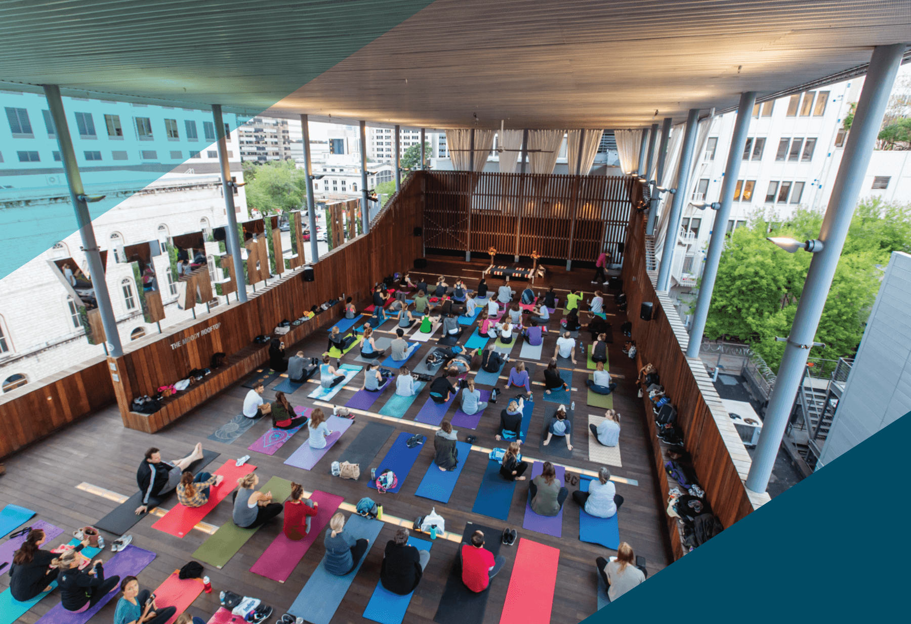 Rooftop Yoga at The Contemporary Austin