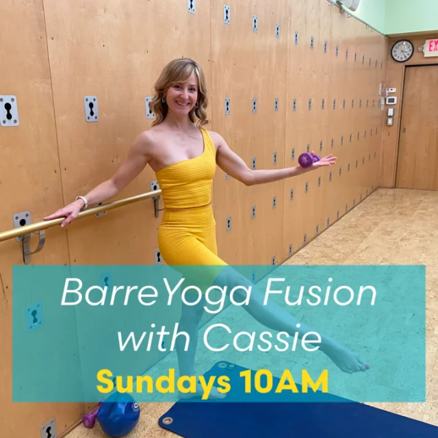 🗞️ Extra, extra - read all about it! We're excited to introduce some fresh offerings to our lineup:⁠
⁠
Join us in welcoming Dana Makeover, who will lead Strength Mobility Balance on Fridays at 6AM! You can also check out Cassie’s new class BarreYoga Fusion on Sundays at 10AM!⁠
⁠
Both classes will offer a harmonious mix of intentional movement paired with balance and mobility work!⁠